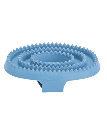 Horka Curry Comb Rubber Light Blue One Size