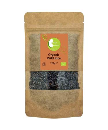 Organic Wild Rice - Certified Organic - by Busy Beans Organic (250g)