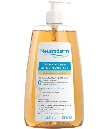 Neutraderm Extra Rich Shower Gel Dermo-Protect 1L - Buy Online on SooperMarket.com