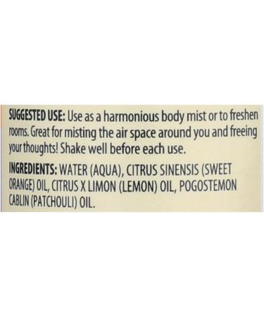 Aura Cacia Peaceful Patchouli & Sweet Orange Aromatherapy Mist - 4 fl oz (118 ml) - Buy Online on SooperMarket.com