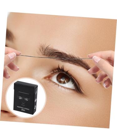FOYTOKI 1box Black Eyebrow Measuring Tool Reliable Eyebrow Ruler Eyebrow Tattoos Ruler 6x4.5cm Black - Buy Online on SooperMarket.com
