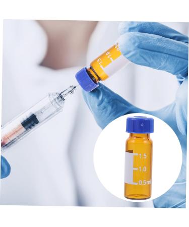 PLAFOPE 300 Pcs Sampling Bottle Sealing Bottles Steamer Ptfe Disk Mini Sample Bottles Sample Bottles with Lid Clear Sample Bottles 2ml Bottles Small Vial Glass With 1X1cmx3pcs As Shownx3pcs - Buy Online on SooperMarket.com