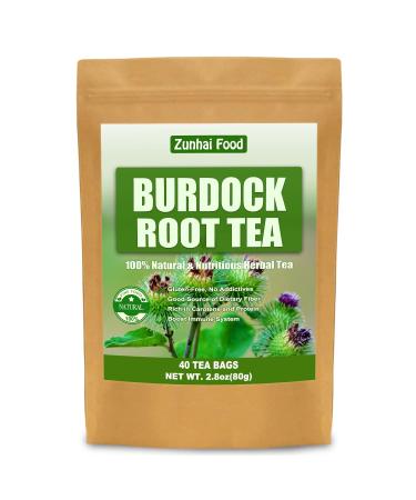 Zunhai Food Burdock Root Tea - 40 Tea Bags - 2.8 Oz.