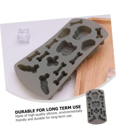 Amosfun 10 Pcs Cake Mold Maniquine Human Skeleton Mold Halloween Chocolate Fondant Cakes Molds Skull Molds Chocolate Molds Fondant Molds Aromatherapy Mold Manikin Dessert Silica Gel Candle 21X11CMx5pcs - Buy Online on SooperMarket.com