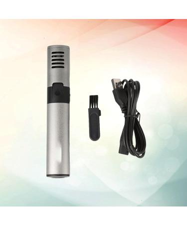 TEMKIN Nose Hair Trimmer - Rechargeable Stainless Steel Electric Hair Shaver for Men & Women | Portable Nostril Cleaner - Buy Online on SooperMarket.com