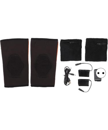 Weikeya Heated Elbow Bandage - Elastic & Breathable Cotton Polyester - 1 Pair for Fishing & Running - EU Plugs - Buy Online on SooperMarket.com