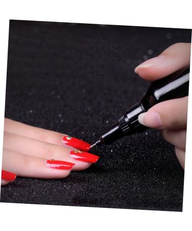Healeved Nail Art Gel 2pcs Glue Nails Tools Sticking Accessories Liquid Nails Adhesive Nails Accessories Rhinestone Pen Glue for Nail Charms Nail Gems Quick-drying Glue High Capacity - Buy Online on SooperMarket.com