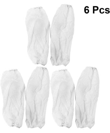 PRETYZOOM 3 Pairs Oilproof Arm Sleeves Working Stripe Kitchen Arm Sleeves Cleanroom Clothing - Buy Online on SooperMarket.com