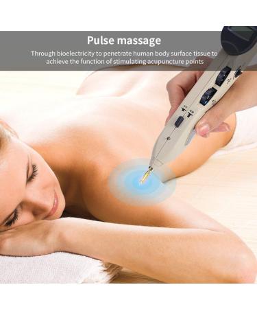Acupuncture Pen for Pain Relief Electronic Acupuncture Pen Pain Relief Therapy USB Rechargeable Meridian Energy Pulse Laser Acupuncture Pen - Buy Online on SooperMarket.com