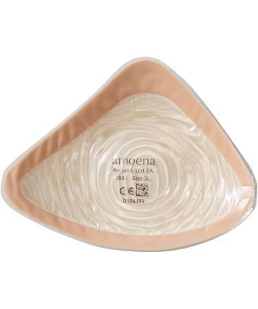 Amoena Women's Essential Light 2A 392L 7 Ivory - Comfortable & Stylish Breast Form for International Shipping - Buy Online on SooperMarket.com