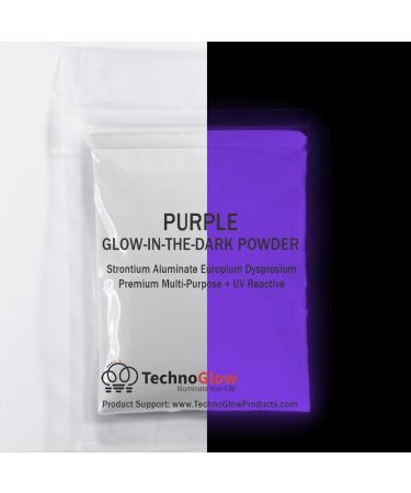 Glow in the Dark Powder  Invisible Purple - 10 Grams 0.35 Ounce (Pack of 1)