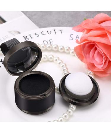 Hair Line Powder Hairline Shadow Cover Up Powder Hair Concealer Powder Fill in Thinning Hair Beauty Cosmetics(Black) - Buy Online on SooperMarket.com