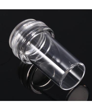 Nail Art Stamper Scraper Set Fashionable Transparent Silicone Nail Polish Transfer Manicure Tool for Women - Buy Online on SooperMarket.com