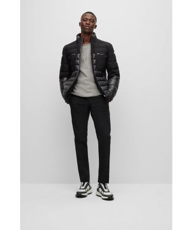 BOSS Men's Salbo Iconic Jersey L - Light/Pastel Grey | Premium Quality International Shipping - Buy Online on SooperMarket.com