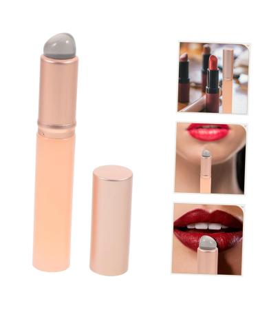 NOLITOY 9 Pcs Lip Brush Set - Lip Gloss Applicator Lipstick Wand & Concealer Brush - Pink Silicone Makeup Beauty Tools for Flawless Application - Buy Online on SooperMarket.com