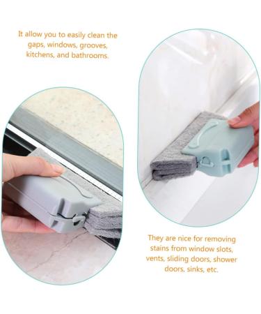 Healeved 1 Set Window Slot Cleaning Brush Baseboard Cleaner Window Brush Groove Cleaning Brush Clean Baseboards Tool Duster for Cleaning Window Screen Brush Window Screening Pp Small Brush - Buy Online on SooperMarket.com