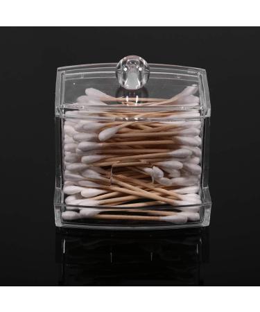 Shop Kuikui Transparent Cotton Swab Box - Versatile Organizer for Q-Tips Cotton Balls & Beauty Accessories - International Shipping Available - Buy Online on SooperMarket.com