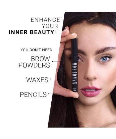 Nanobrow Eyebrow Serum 5ml - Night Serum for Thickening and Strengthening - Buy Online on SooperMarket.com