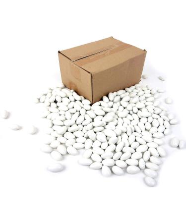 Premium White Jordan Almonds - 5 lb Bag | Perfect for Weddings & Events - Buy Online on SooperMarket.com