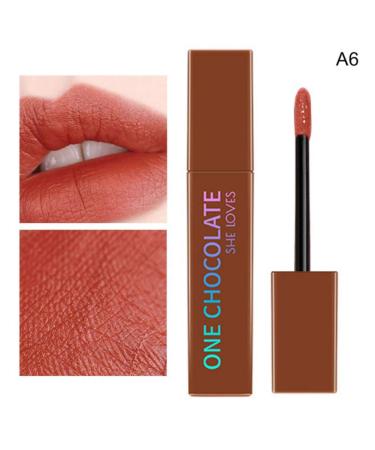 Colorfullavie 8 Colors Matte Lipstick - Silk & Waterproof Liquid Lip Gloss Set | Non-Sticky Red & Nude Lip Makeup - Buy Online on SooperMarket.com