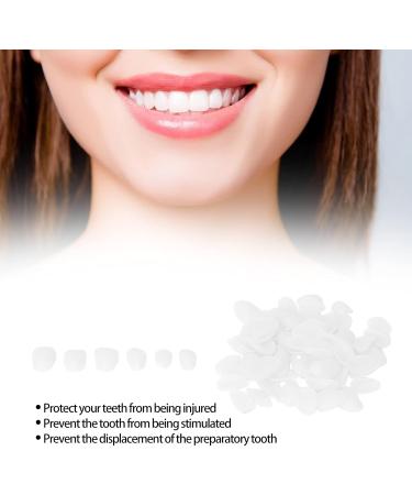 50pcs Temporary Crown Harz Fake Teeth Veneers for Men Women & Teens | Multi-Application Dental Repair & Oral Care - Buy Online on SooperMarket.com