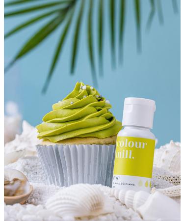 Color Mill Oil Blend Food Coloring - Kiwi 20ml for Chocolate Fondant Cupcakes & Baking | Ideal for Tortendeko - Buy Online on SooperMarket.com
