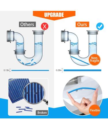 Drain Sticks DrainStix Drain Cleaner Sticks Odor Eliminating Clog Removing Sticks for Sinks & Drains Lemon-XM - Buy Online on SooperMarket.com
