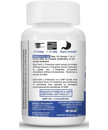L-Theanine Powder (50 Grams) - Buy Online on SooperMarket.com