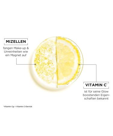 Garnier Micellar Water with Vitamin C - Gentle Makeup Remover & Radiant Skin - Skinactive All-in-One 700ml (1 Pack) - Buy Online on SooperMarket.com