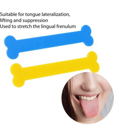 2PC Tongue Muscle Trainer Set - Resin Mouth Muscle Training Device for Speaking & Swallowing Awareness - Buy Online on SooperMarket.com
