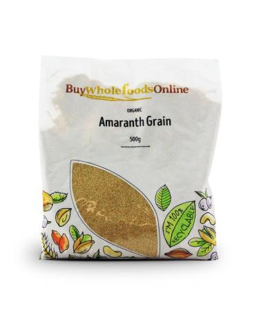 Organic Amaranth Grain 500g (BWFO) 500 g (Pack of 1)