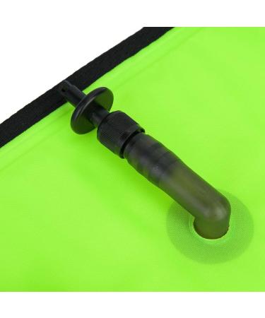 Keenso 4FT Dive Flag Inflatable Surface Marker Buoy - Fluorescence Yellow - Buy Online on SooperMarket.com