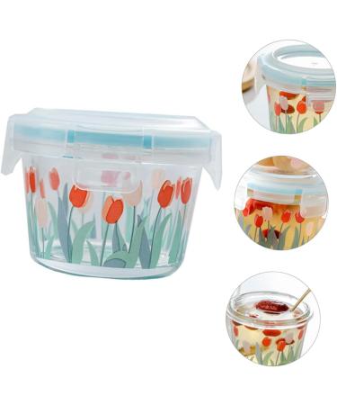 Zerodeko Practical Durable Sealed Jam Home Ml for Container Food Case Snack - Buy Online on SooperMarket.com