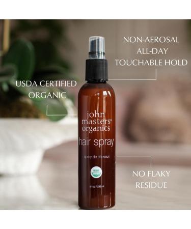 John Masters Organics Hair Spray - 95% USDA Certified Organic Ingredients - Buy Online on SooperMarket.com