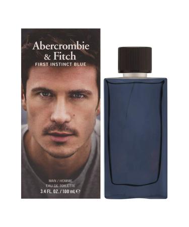 Abercrombie & Fitch First Instinct Blue By Abercrombie & Fitch for Men - 3.4 Oz Edt Spray 3.4 Oz 3.4 Fl Oz (Pack of 1)