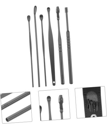 PLAFOPE 2 Sets Ear Cleaning Kit - Stainless Steel Spiral Spring Ear Cleaner and Earwax Removal Tool - Buy Online on SooperMarket.com