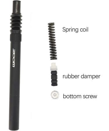 DJC Suspension Seatpost Shock Absorber for City Bike MTB 28.6mm*350mm - Straight Pillar, Headless Seat Post - Measure Diameter Before Purchase - Buy Online on SooperMarket.com