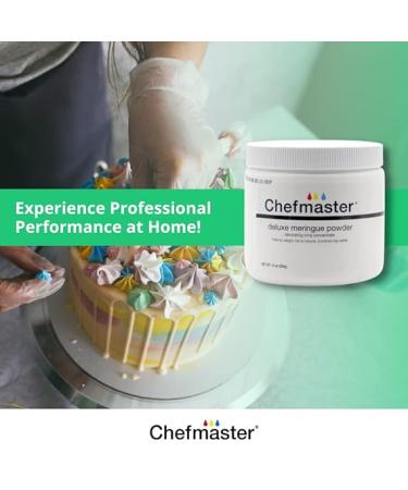 Chefmaster Deluxe Meringue Powder 5 oz - Ideal for Baking and Decorating - Buy Online on SooperMarket.com