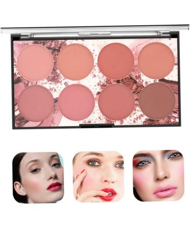 Blush Palette Makeup Blush Cream Palette Face Powder Blusher with 8 Blush 42G - Buy Online on SooperMarket.com