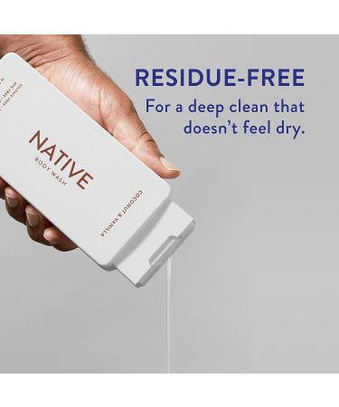 Native Body Wash | Natural & Hydrating for Men & Women | Sulfate, Paraben, Dye Free | Coconut, Lavender & Cucumber Scents | 18 oz - Buy Online on SooperMarket.com