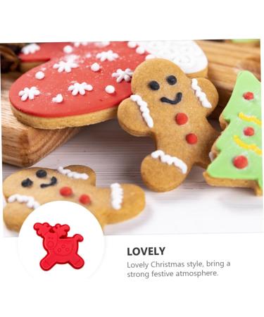 Abaodam 4 Pcs Baking Mold Candy Mold Holiday Cookie Molds Wax Baking Silicone Mold Cake Mold Child Chocolate - Buy Online on SooperMarket.com