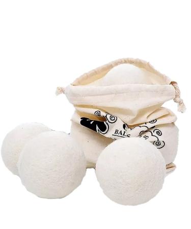 Wool Laundry Balls Shorten Drying Time Soften Fabrics No Keep Pet Hair Away