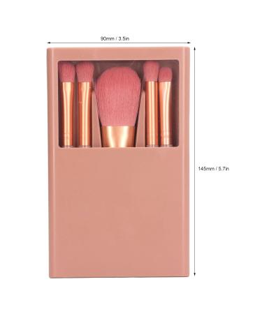 Portable Makeup Brush Set - Soft Lightweight & Skin-Friendly for Beginners & Professionals | International Shipping Available - Buy Online on SooperMarket.com