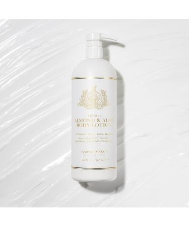Buy Caswell-Massey Almond & Aloe Lotion | Moisturizing Body Lotion for Women | Sweet Almond Scent with Aloe Vera Calendula & Chamomile - 32 Fl Oz - Buy Online on SooperMarket.com