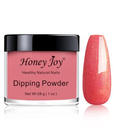 Honey Joy Dark Purple Very Fine Nail Dip Dipping Powder Acrylic Color Pigment Powders 1oz (HJ-ND064B-WD16)