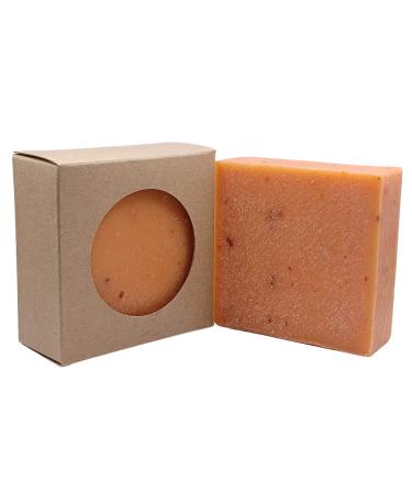 High Thyme FARMacy Turmeric Honey & Orange Soap - Moisturizing Bar with Organic Honey, Rolled Oats & Ginger - Buy Online on SooperMarket.com