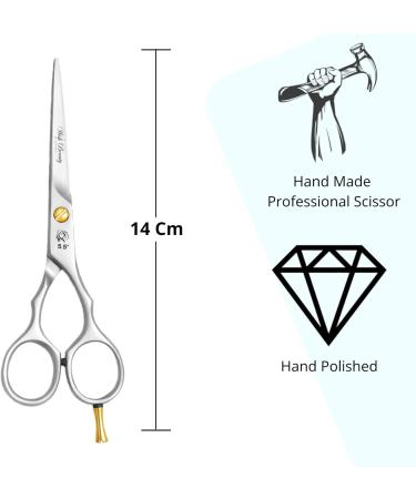 Glamified Glam Hairdressing Scissors Professional Hair Cutting Thinning Scissors Set (Haircut Trimming Grooming Shaping Scissors) for Men Hairdresser Barber Women Kids Pets Home 5.5inch - Buy Online on SooperMarket.com