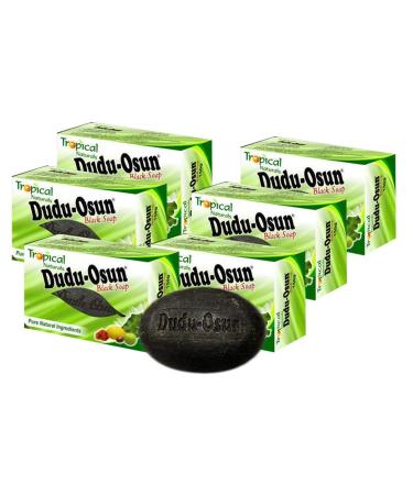 Tropical Naturals Dudu Osun Black Soap - Pack of 6 Savannah 900 g (Pack of 1)