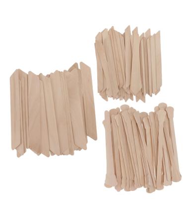 FOMIYES 300 STK WOOR WOOKS POSE HAIR REMOVAL Tool Hair removal tool Skin Hair Removal Tool Face Wax Stab Hair Removal Found Wax strips Applicator wood