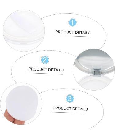 KALLORY Travel Baby Powder Lotion Container with Puff - 2 Sets - Buy Online on SooperMarket.com